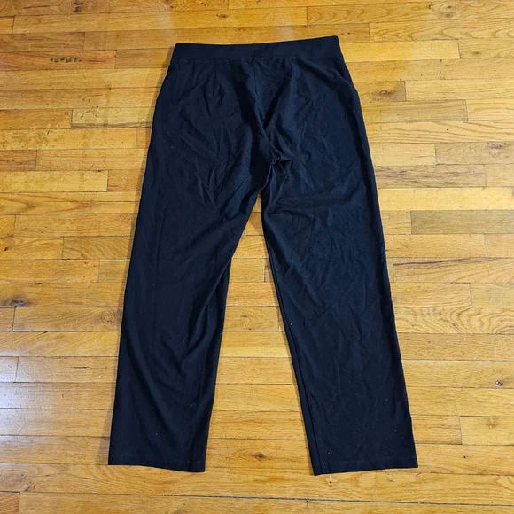 Eileen Fisher Stretch Crepe Pant Black Size Large - Picture 7 of 8